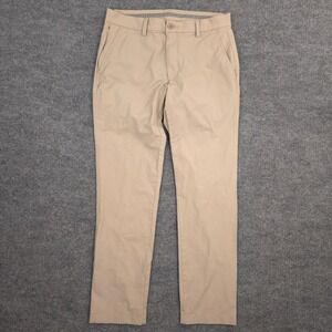 Vineyard Vines Lightweight On The Go Pants Mens 30X29* Beige OTG Performance